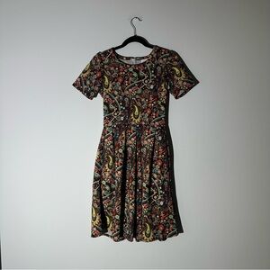 Lularoe Floral Paisley Print Dress